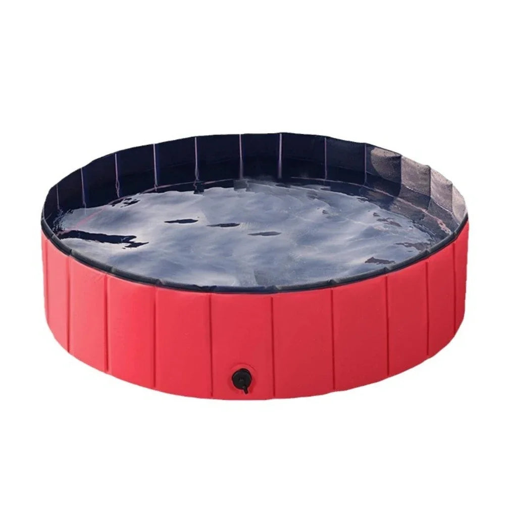 Foldable Dog Swimming Pool Pet Bath Swimming Tub Bathtub Outdoor Indoor Collapsible Bathing Pool for Large Medium Small Pet