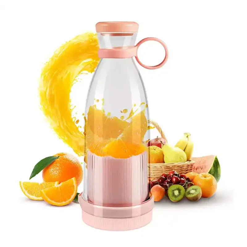 380ml  personal fresh fruit blenders cup rechargeable mini juice bottles usb juicers smoothie portable blender