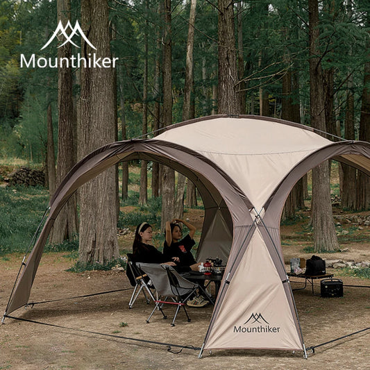 MOUNTAINHIKER 캠핑 텐트 8-10 Person Foldable Portable Shade Tent Lightweight Deluxe Dome Tent Outdoor Camping