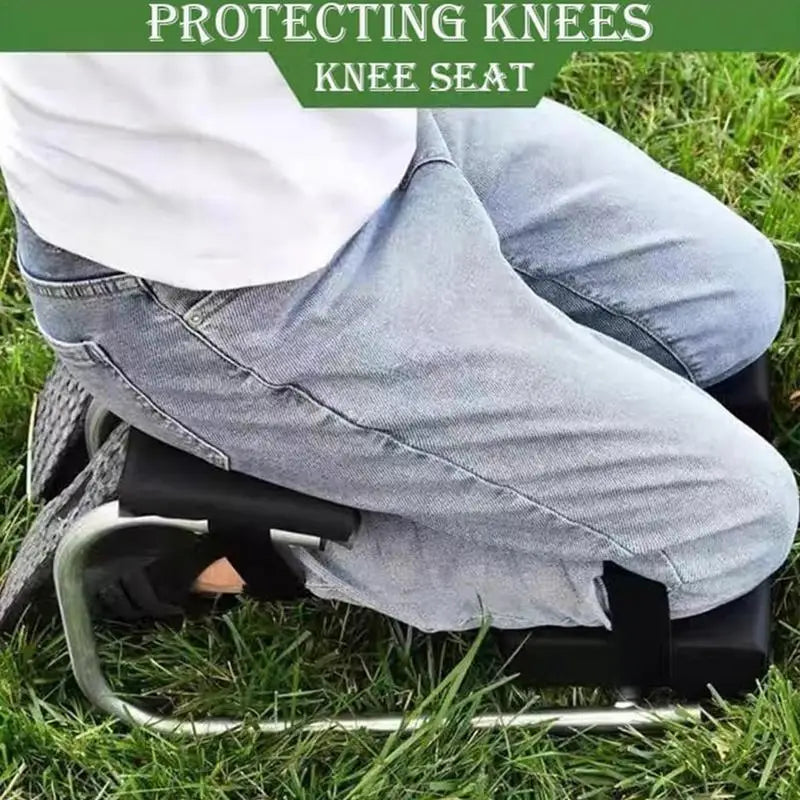 Portable Garden Kneeler Agricultural Knee Protective Seat Ergonomic Kneeling Mat for Garden Farm Work Labor-Saving Kneeling Pad